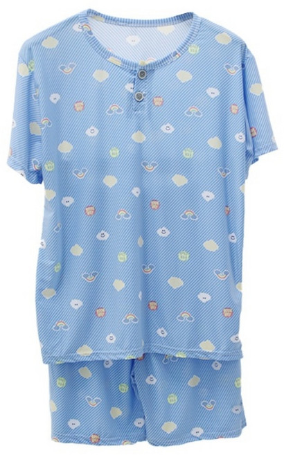 폭스 냉감 캐릭터 반팔 잠옷세트 E4 남주니어