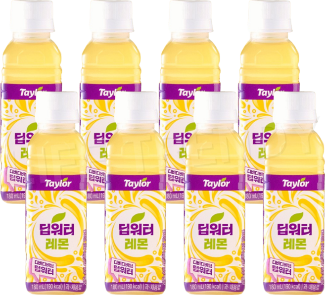 테일러 딥워터 레몬, 8개, 180ml