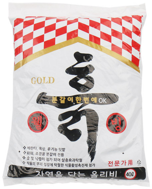 갑조네 분갈이용 흙, 1개, 40L