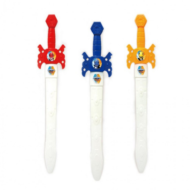 옆집샵 파워레인저 루팡검 아이들이 신나게 즐기는 캐릭터 장난감 칼 완구 놀이 세트, 레드