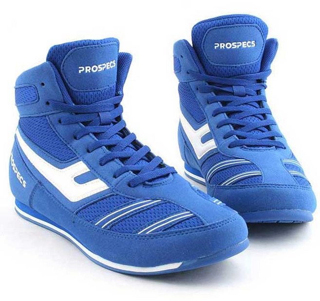 프로스펙스 복싱화 컴페티션 복서미드 블루 권투화 사은품 가방증정