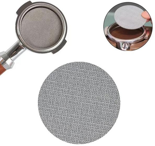 호환 커피 포타필터 도징 링 Delonghi Breville 브루잉 보울 커피 탬퍼링 에스프레소 바리스타 도구 51mm 53mm 58mm 필터, [01] 51mm * 1개