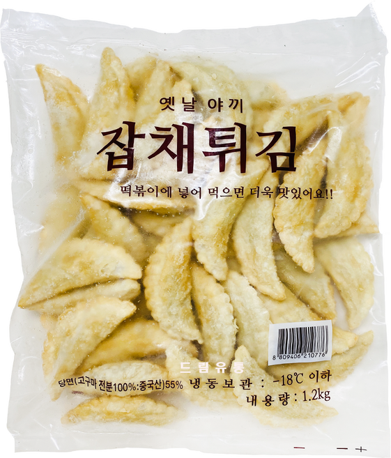 만복 잡채튀김만두 1.2kg 1개 [업소용]