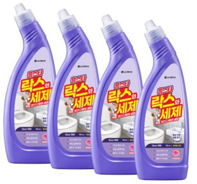 홈스타 락스와세제 후로랄파인 750ML x4개