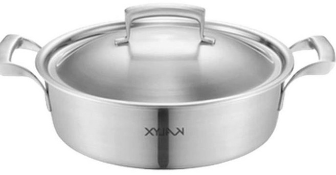 PN풍년 통5중 스테인리스 전골냄비 IH겸용 코니칼디자인 24cm전골