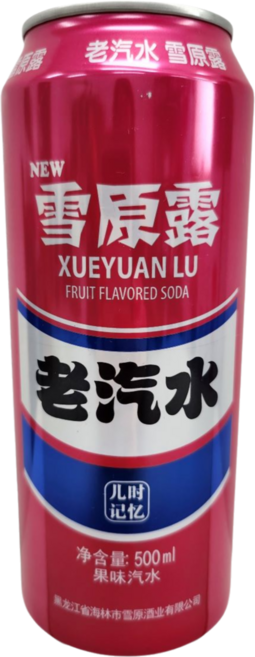 중국음료 뉴 설원로 탄산음료 옛날맛 사이다 (설원루), 6개, 500ml