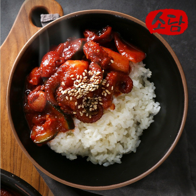 소담 화끈한 매운맛 불쭈꾸미 700g, 1팩