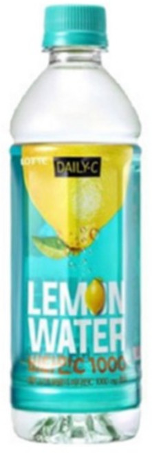 롯데 데일리C 레몬워터 500ml 12입