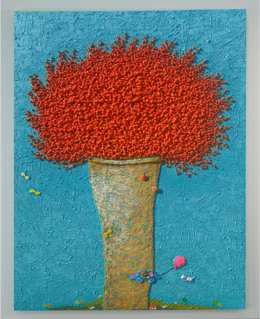 꽃그림 거실그림 액자 예쁜 서양화 벽장식 풍경화 액자10호 -진품, 골드