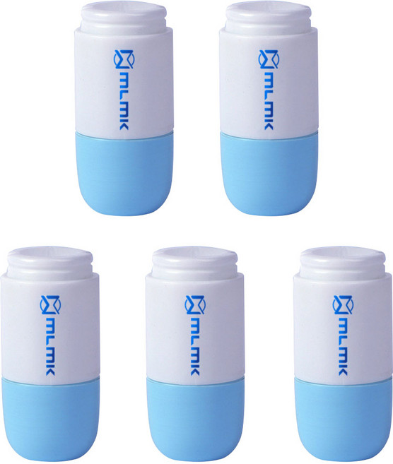 송장지우개 리필액 택배 송장 리무버 감열지 카드 영수증 지우개 리필 10ml, 5개, 블루 리필액 10ml