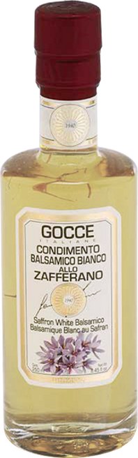 GOCCE 고쎄 콘디멘토 샤프란 화이트 발사믹식초, 3개, 250ml