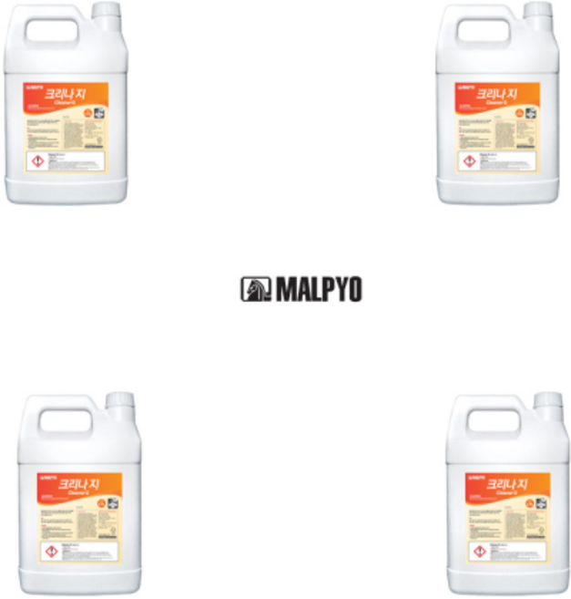 슈미즈 말표 크리나지 금속 광택제 3.75L/구리 니켈 크롬 황동 스테인레스