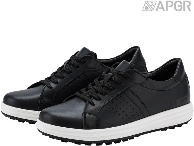 알파그램 천연가죽 스파이크리스 골프화 스니커GF1