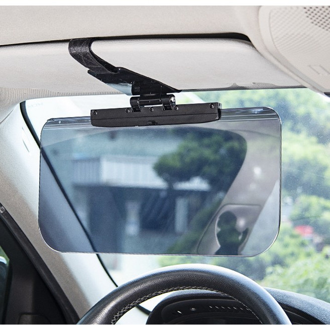 자동차 햇빛 가리개 썬바이저 좌우 슬라이딩조절 자외선 차단 선바이저 차량용 앞유리 썬가드, 1개