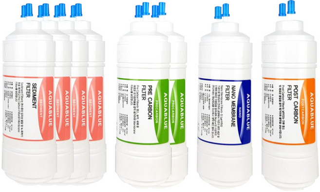 쿠쿠 정수기 필터 호환 CP-X501HW 프리미엄 1년 세트, 프리미엄 6인치 단방향 8개(CP-X501HW)