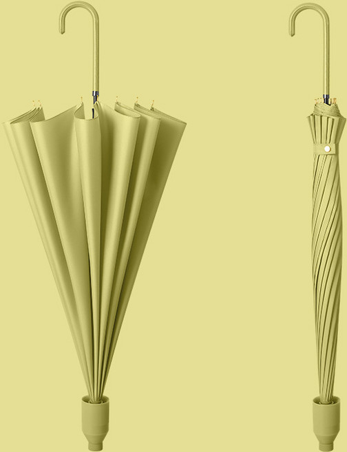 다루미 16K 물받이 일체형 컬러풀 파스텔 장우산