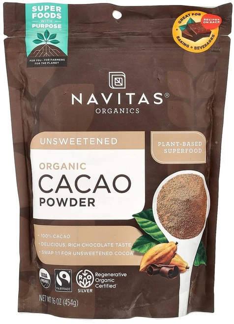 네비타스올가닉스 카카오 분말 454g(16oz), 454g, 1개 - 쿠팡