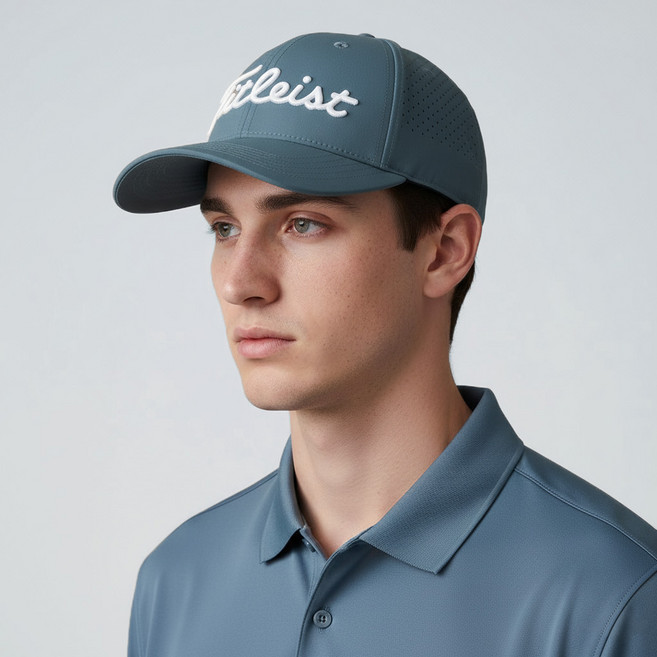 타이틀리스트 플레이어스 테크 PLAYERS TECH 골프모자 TH24APTA, 05. 유칼립투스/화이트