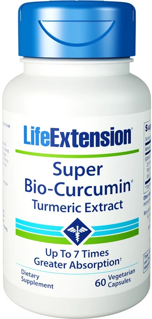 Life Extension 슈퍼 바이오-커큐민 400mg 베지테리안 캡슐, 60정, 1개 - 쿠팡