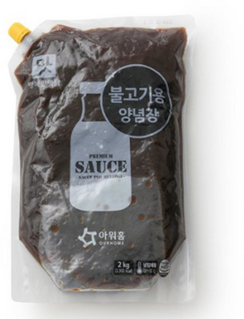 아워홈 행복한맛남 불고기 양념장 2kg x 1봉, 1개