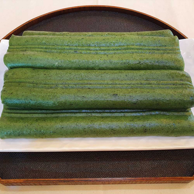 정선 수리취떡 통 절편 취떡 (명성수리취떡), 1세트, 1kg