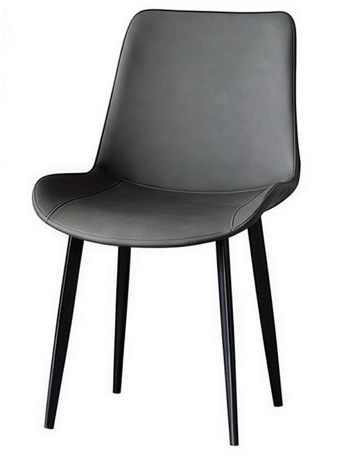 심플한 식탁 의자 2개 등받이 의자 인테리어 침실 의자 식당 테이블의자 YSQ, 그레이