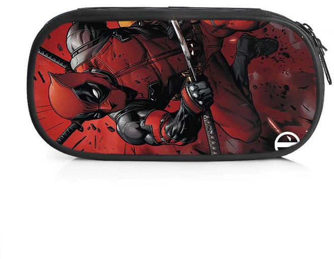 데드풀필통 캔버스 울버린굿즈 연필필통 입학선물 문구류, D W8