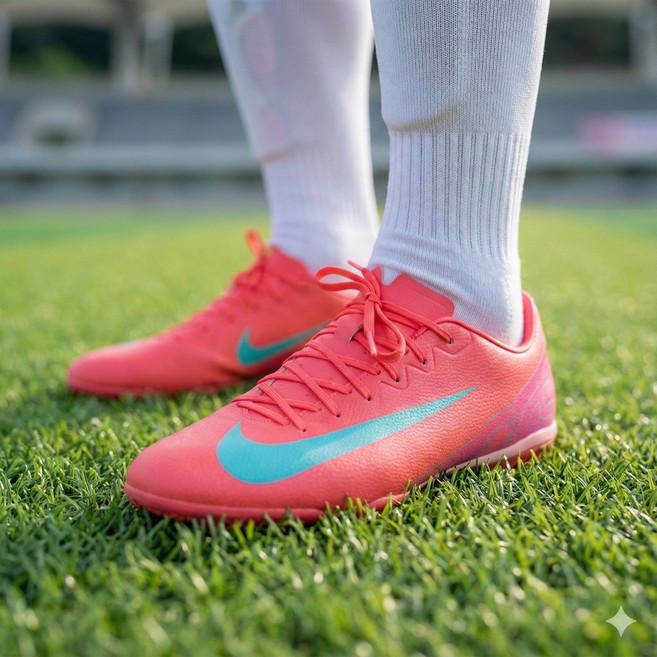 국내 나이키 줌머큐리얼 베이퍼16 아카데미TF 풋살화 엠버 남자축구화