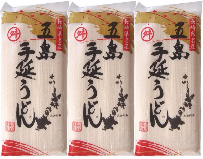 동백유 사용 고토 테노베 우동 240g x 3개, 1개 약 3인분