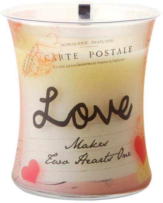 우드윅 병향초 275g 메시지 향초 Love Vanilla Bean, 1개