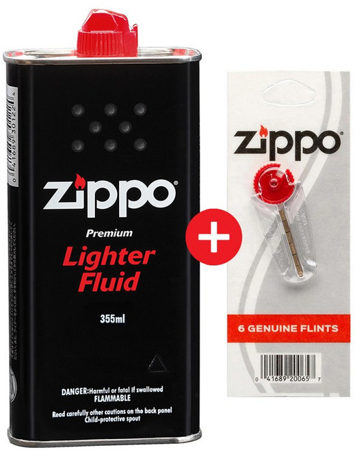 지포오일355ml+돌세트