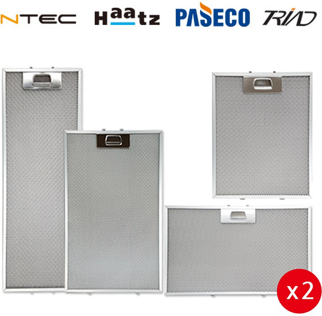 파세코 PASECO 가스렌지후드망 필터 판넬 필터청소, 2개