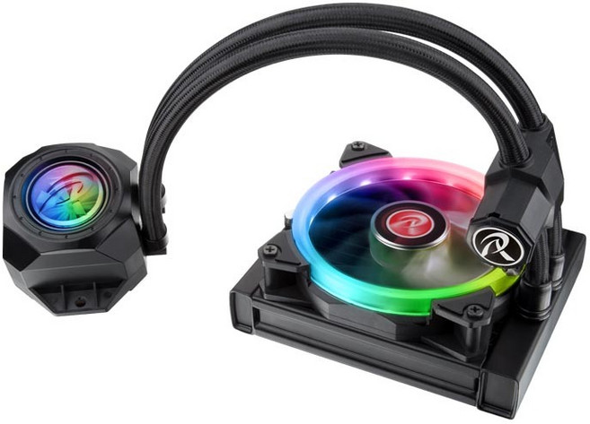 RAIJINTEK ORCUS 120 RBW RGB 一體式CPU水冷散熱器, 1個, ORCUS 120 RBW(120mm), N/A