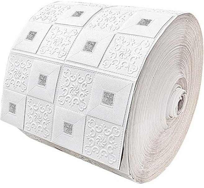 가남 이음새 없는 보온 단열 폼블럭 접착식 폼타일 70cm x 20m, 1개, 회색