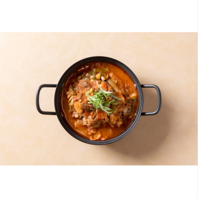 돼지 짜글이 우삼겹 짜글이 캠핑 혼밥 혼술 안주 찌개 대구 맛집 백홍식당 수제 밀키트, 우삼겹 비빔 짜글이 (미국산), 1개