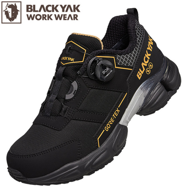 블랙야크 YAK-415G 무토캡 4인치 절연화 고어텍스 다이얼 절연안전화, 블랙, 1개