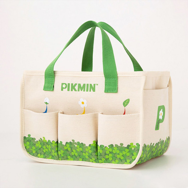 Pikmin 帆布多口袋手提包