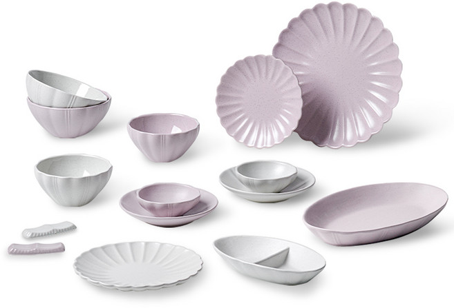 로얄포드 코지 식기세트 홈세트 2인세트 4인세트, 1세트, 15p