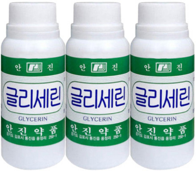안진제약 보습글리세린100g (보습), 3개