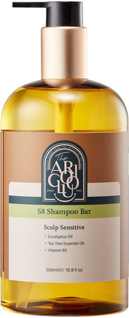 ARIGOOLU 植萃舒敏平衡洗髮露, 1件, 500ml