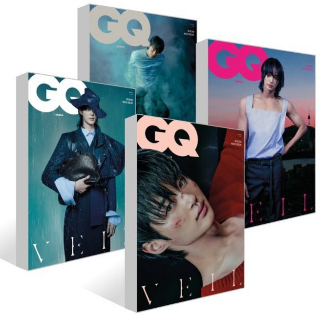 GQ KOREA 지큐 코리아 A~D형 세트 (월간) : 8월 [2026] : 표지 : 변우석, 두산매거진, 두산매거진 편집부
