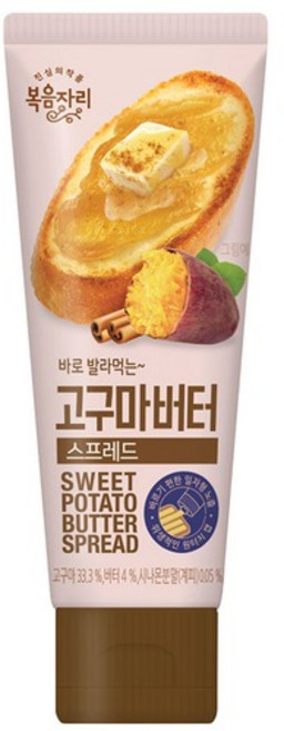 복음자리 바로 발라먹는 고구마버터 스프레드, 100g, 1개