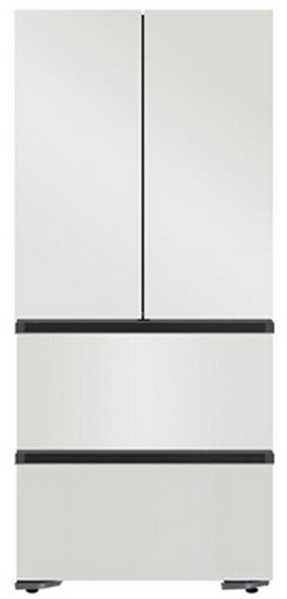 삼성전자 비스포크 김치냉장고 4도어 RQ49C94W101 490L 코타 화이트 1등급