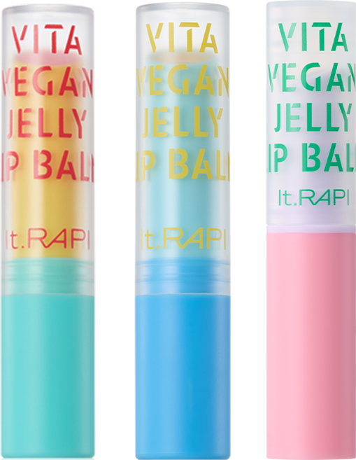 잇라피 It.RAPI Vita Jelly Lip Balm 젤리 립밤, 3g, 1개, 그린씨