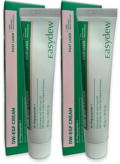[엔핑] 대웅제약 이지듀 포스트 레이저 DW-EGF 이지에프 크림 + 자사사은품, 2개, 40ml