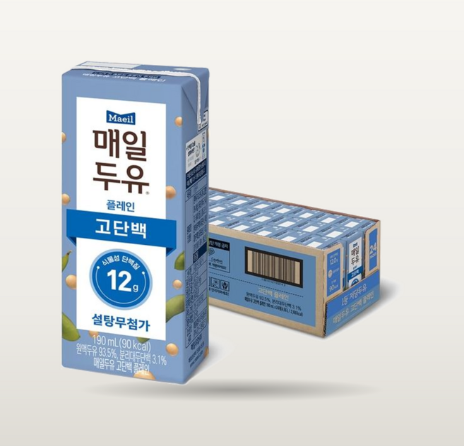 코스트코 매일 고단백 두유 190ml X 24, 24개