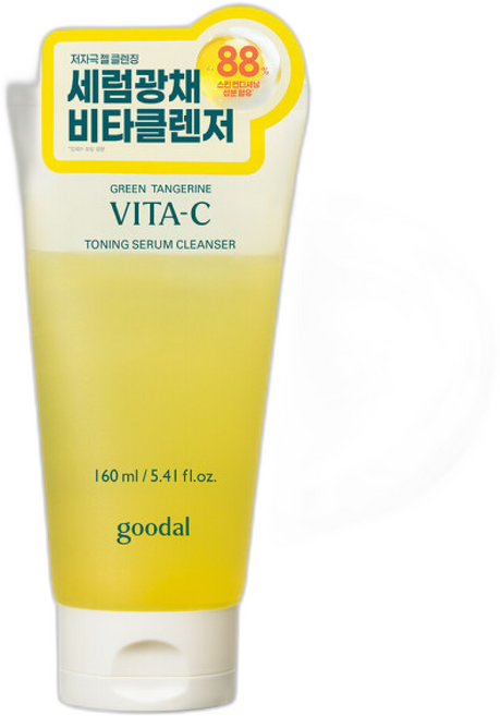 구달 청귤 비타C 토닝 세럼 클렌저 160ml
