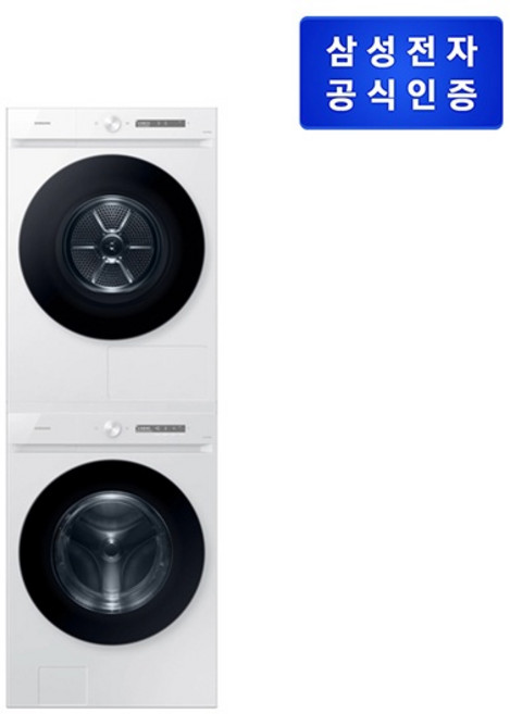 삼성전자 비스포크 그랑데 AI 세탁기 WF21CB6650BW + 건조기 DV17CB6600BW 21kg + 17kg 방문설치, WF21CB6650BW(세탁기) + DV17CB6600BW(건조기), 화이트