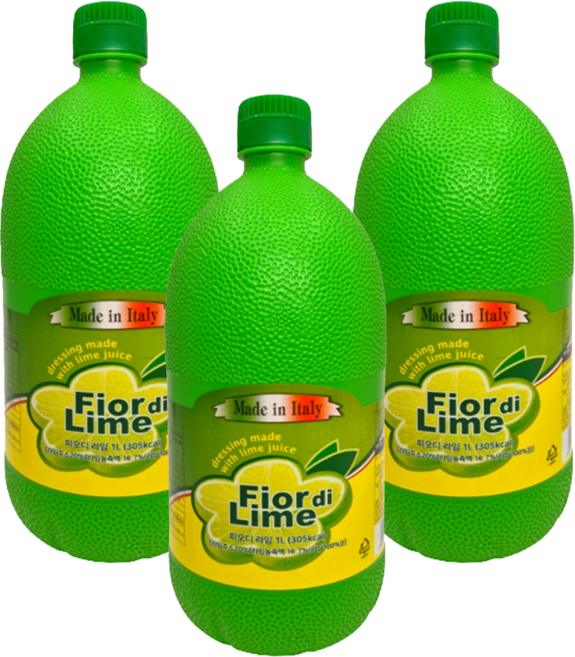 피오디 라임 음료, 1L, 3개