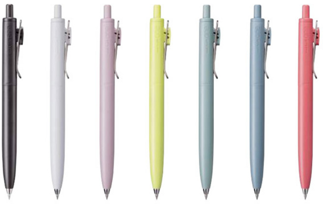 미쓰비시 유니볼원F UMN-SF 블랙잉크, 38핑크